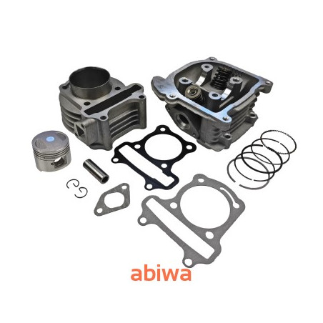 CYLINDER + GŁOWICA KPL. 4T GY6 50CCM (39mm) - BEZ 